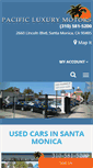 Mobile Screenshot of pacificluxurymotors.com